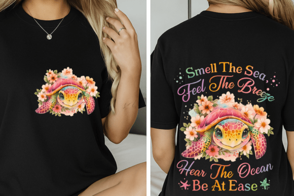 Download Sea Turtle PNG, Beach Quote Shirt Design - Sea turtle png Collection