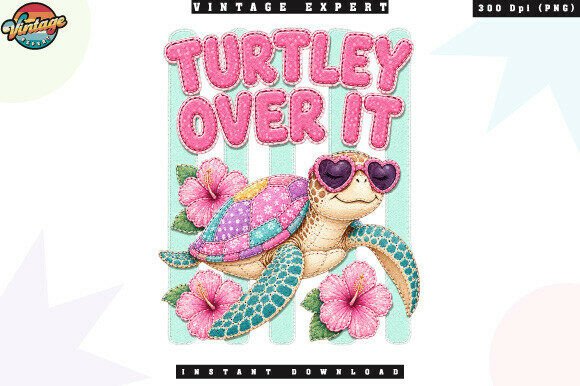 Download Turtley over It Sea Turtle Patchwork PNG - Sea turtle Collection