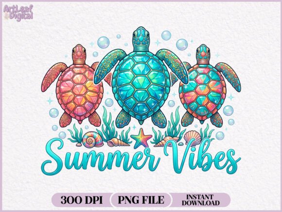Download Summer Vibes Sea Turtle PNG - Sea turtle png Collection