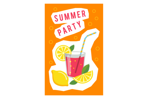 Download Summer Party Banner Template. Cartoon in - Summer party Collection