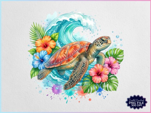Download Sea Turtle Tropical Summer Beach PNG - Sea turtle Collection
