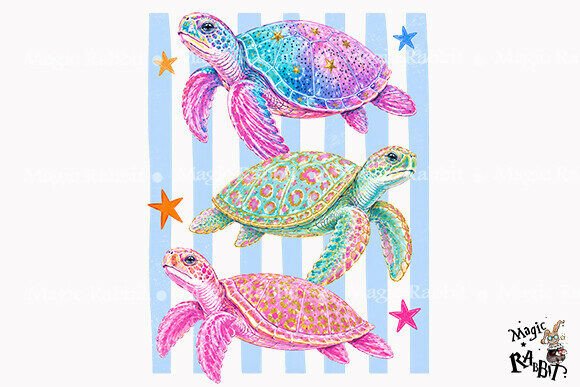 Download Pastel Sea Turtle PNG - Sea turtle png Collection